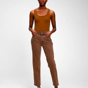 Gap Cheeky Straight High Rise Jeans